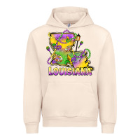 Sandshell louisiana mardi gras state map Urban Hoodie - LillyAllenDesigns