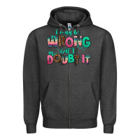 Charcoal Heather i may be wrong but doubt it Zipper Hoodie - AdoDesignShop