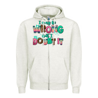 Oatmeal Heather i may be wrong but doubt it Zipper Hoodie - AdoDesignShop