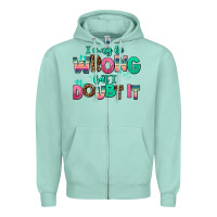 Seafoam i may be wrong but doubt it Zipper Hoodie - AdoDesignShop