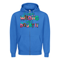 True Royal i may be wrong but doubt it Zipper Hoodie - AdoDesignShop