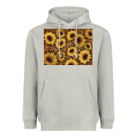 Moon Dust sunflower leopard background 3200x2400 Heavyweight Hoodie - AdoDesignShop