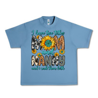 Pebble Blue i have two titles mom and nanny and i rock them bo Urban Heavy Tee - Zillion Design Studio