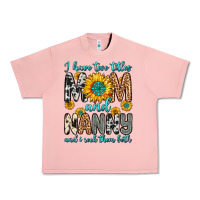 Salmon i have two titles mom and nanny and i rock them bo Urban Heavy Tee - Zillion Design Studio