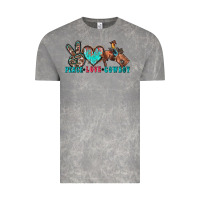 Cloud Rock peace love cowboy Vintage Tee - Zillion Design Studio
