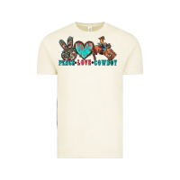 Vintage Arctic peace love cowboy Vintage Tee - Zillion Design Studio