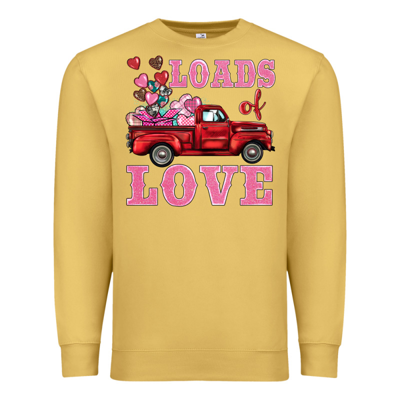 Loads Of Love Truck Premium Sweatshirt by BarkalooDesign | Teevron