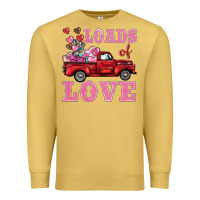 Antique Gold loads of love truck Premium Sweatshirt - BarkalooDesign