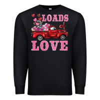 Black loads of love truck Premium Sweatshirt - BarkalooDesign