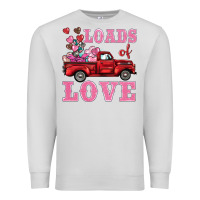 Dove Grey loads of love truck Premium Sweatshirt - BarkalooDesign