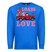 True Royal loads of love truck Premium Sweatshirt - BarkalooDesign