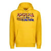 Lemon America the beautiful Premium Hoodie - NancyCooperArtShop