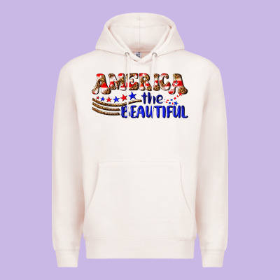America The Beautiful Premium Hoodie Designed By Nancycooperartshop