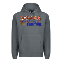 Rock America the beautiful Premium Hoodie - NancyCooperArtShop