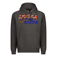 Smoke America the beautiful Premium Hoodie - NancyCooperArtShop