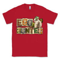 Red Egg Hunter Easter Day Classic Tee - Neo Western