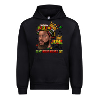 Black juneteenth is my independence day Urban Hoodie - LillyAllenDesigns
