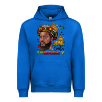 Cobalt juneteenth is my independence day Urban Hoodie - LillyAllenDesigns