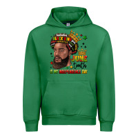 Emerald juneteenth is my independence day Urban Hoodie - LillyAllenDesigns