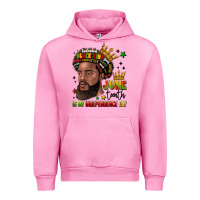 Fuchsia Pink juneteenth is my independence day Urban Hoodie - LillyAllenDesigns