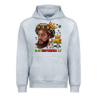 Heather Grey juneteenth is my independence day Urban Hoodie - LillyAllenDesigns