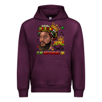 Mauve Wine juneteenth is my independence day Urban Hoodie - LillyAllenDesigns