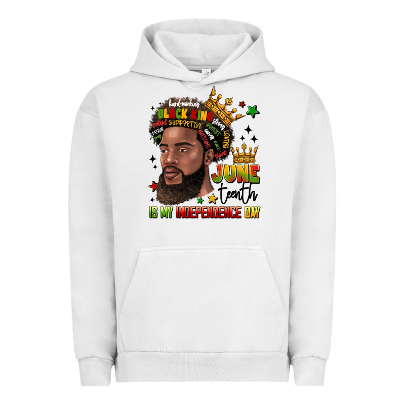 Juneteenth Is My Independence Day Urban Hoodie by LillyAllenDesigns | Teevron