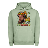 Pigment Oil Green juneteenth is my independence day Urban Hoodie - LillyAllenDesigns