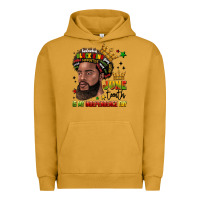 Pigment Peanut Butter juneteenth is my independence day Urban Hoodie - LillyAllenDesigns