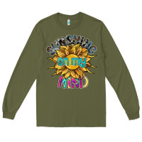 Army Green sunshine on my mind Long Sleeve Tee - SublimationCraftShop