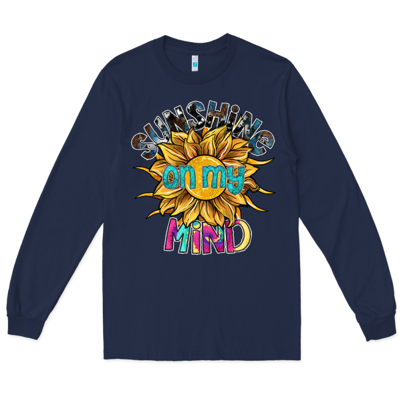 Sunshine On My Mind Long Sleeve Tee by SublimationCraftShop | Teevron