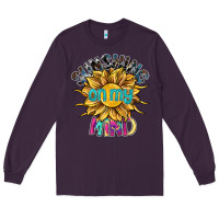 Plum sunshine on my mind Long Sleeve Tee - SublimationCraftShop