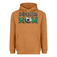 Meerkat soccer mom with leopard ball and serape leopard Heavyweight Hoodie - Artiststas