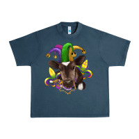Midnight Navy mardi gras baby cow Urban Heavy Tee - RanaPortraitStore