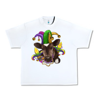 White mardi gras baby cow Urban Heavy Tee - RanaPortraitStore
