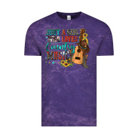Cloud Purple just a girl who loves country music Vintage Tee - Zillion Design Studio