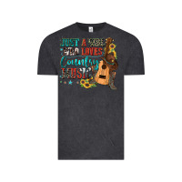 Vintage Black just a girl who loves country music Vintage Tee - Zillion Design Studio