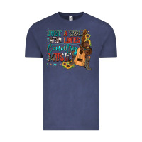 Vintage Denim just a girl who loves country music Vintage Tee - Zillion Design Studio