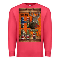 Cardinal Western On The Hunt Deer Premium Sweatshirt - LillyAllenDesigns