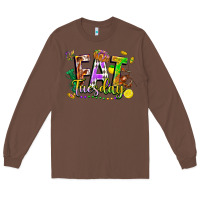Chestnut fat tuesday Long Sleeve Tee - FaDigitalArtStudio