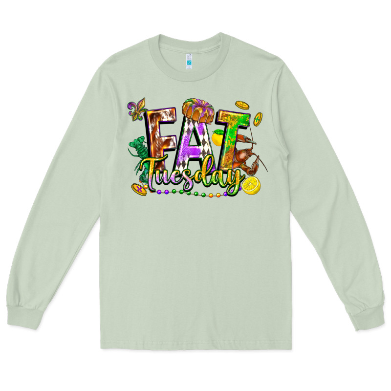 Fat Tuesday Long Sleeve Tee by FaDigitalArtStudio | Teevron
