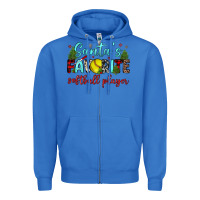 True Royal santa s favorite softball player Zipper Hoodie - JahusDesignShop