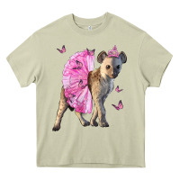 Mossy Baby Hyena With Tutu Heavy Core Tee - LillyAllenDesigns