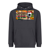 Smoke soccer mom with ball and sunflower cactus serape licanse plate Heavyweight Hoodie - Artiststas