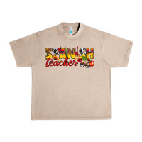 French Oak spanish teacher Urban Heavy Tee - texasbilliewilder