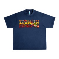 Navy spanish teacher Urban Heavy Tee - texasbilliewilder