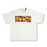 Pistachio spanish teacher Urban Heavy Tee - texasbilliewilder