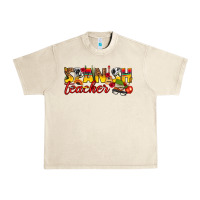 Sandshell spanish teacher Urban Heavy Tee - texasbilliewilder