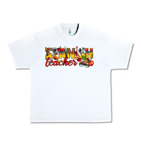 White spanish teacher Urban Heavy Tee - texasbilliewilder