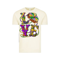 Vintage Arctic Mardi Gras Love With King Cake Vintage Tee - RanaPortraitStore